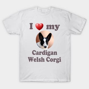 I Love My Cardigan Welsh Corgi T-Shirt